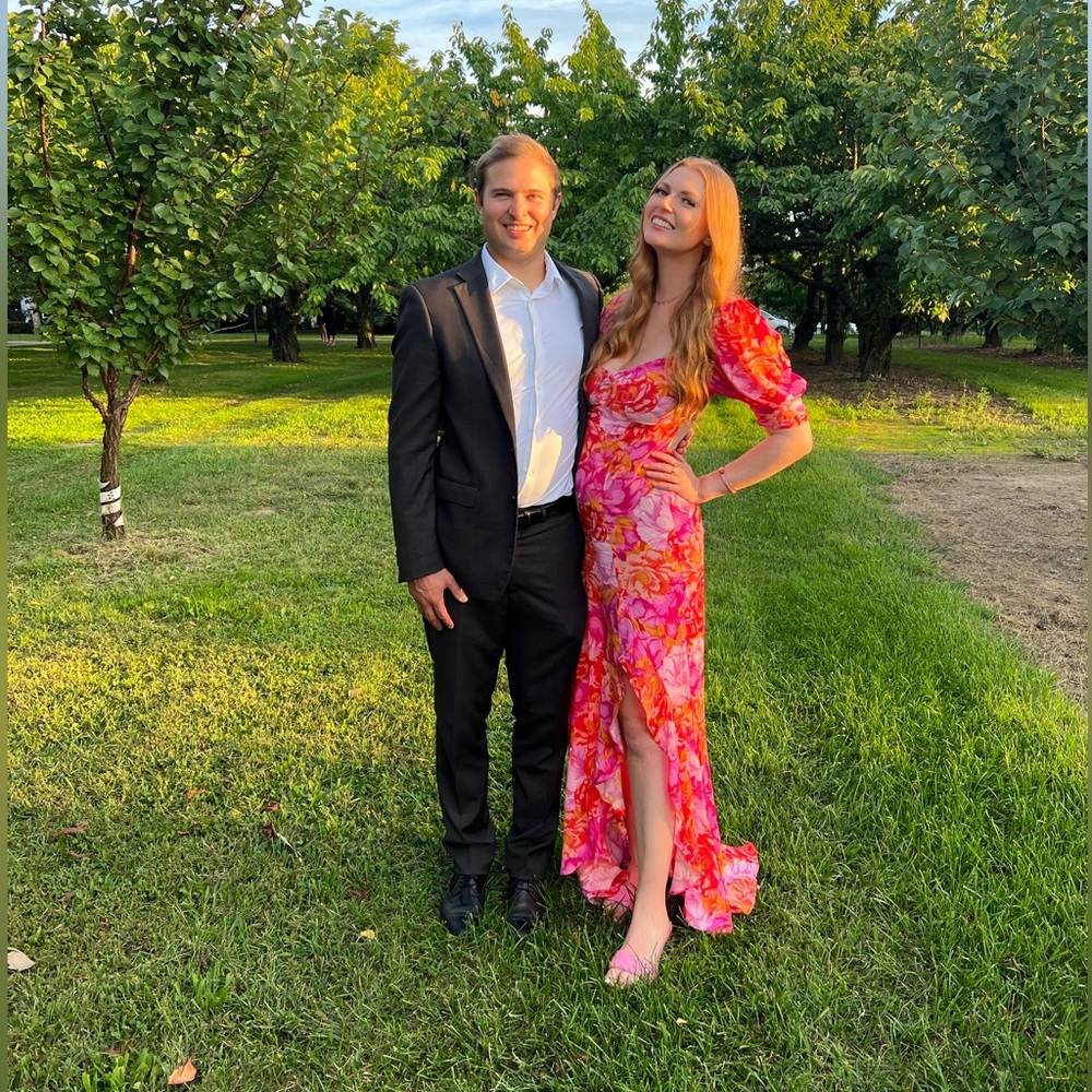 Lovers + Friends Pink Floral Dress